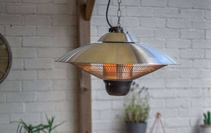 La Hacienda Hanging Silver Heater 2 La Hacienda Hanging Silver Heater - Image 2