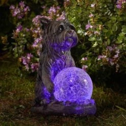 Smart Solar Mystic Dog -Garden Furniture 39372 11935