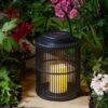 Smart Solar Urbane Lantern - Black