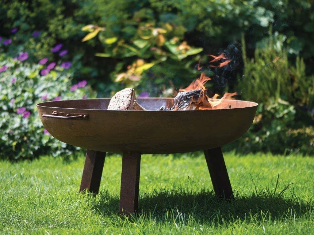 Woodlodge Glasto Fire Pit With Legs 55cm 1 Woodlodge Glasto Fire Pit With Legs 55cm