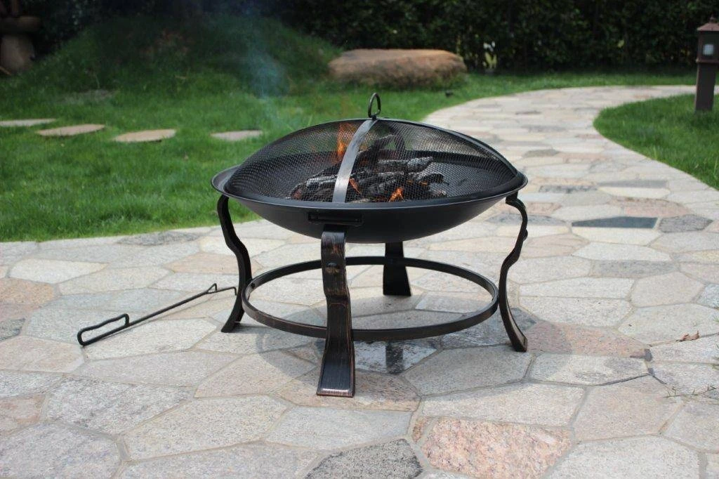 Woodlodge St Austell Steel Fire Pit 2 Woodlodge St Austell Steel Fire Pit - Image 2