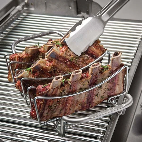 Broil King Stainless Steel Rib Rack & Roast Support 2 Broil King Stainless Steel Rib Rack & Roast Support - Image 2