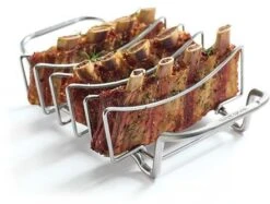 Broil King Stainless Steel Rib Rack & Roast Support 5 Broil King Stainless Steel Rib Rack & Roast Support -Garden Furniture 46386 3177