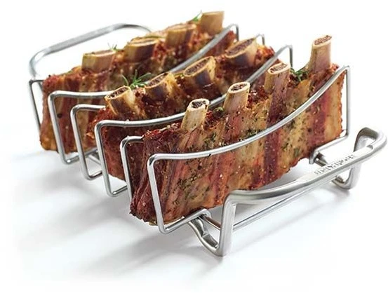 Broil King Stainless Steel Rib Rack & Roast Support 3 Broil King Stainless Steel Rib Rack & Roast Support - Image 3