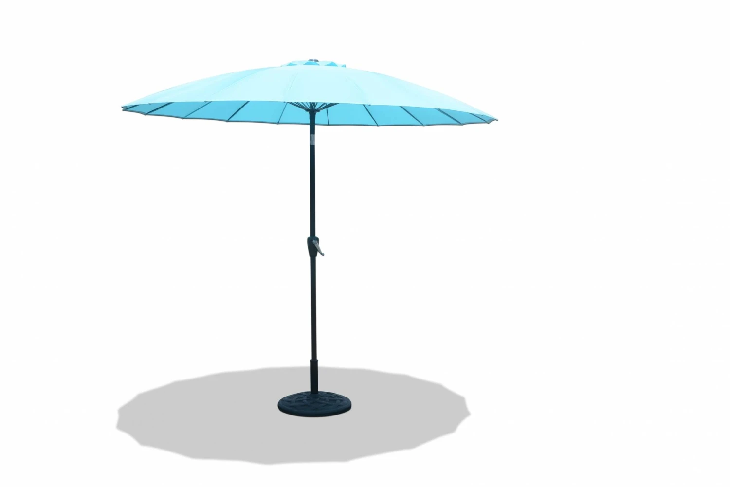 Katie Blake Sturdi 2.7m Shanghai Parasol Aqua 1 Katie Blake Sturdi 2.7m Shanghai Parasol Aqua