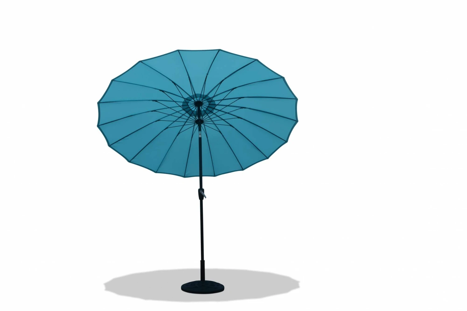 Katie Blake Sturdi 2.7m Shanghai Parasol Aqua 2 Katie Blake Sturdi 2.7m Shanghai Parasol Aqua - Image 2