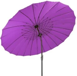 Katie Blake Sturdi 2.7m Shanghai Parasol Plum -Garden Furniture 46734 2625
