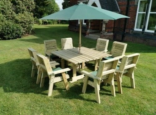 Churnet Valley Ergo 8 Seater Square Set - 8 X Chairs 1 Churnet Valley Ergo 8 Seater Square Set - 8 X Chairs