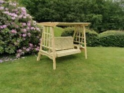Churnet Valley Antoinette Swing 3 Seater -Garden Furniture 46823 2454
