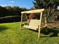 Churnet Valley Cottage Swing 3 Seater 6 Churnet Valley Cottage Swing 3 Seater -Garden Furniture 46825 2442