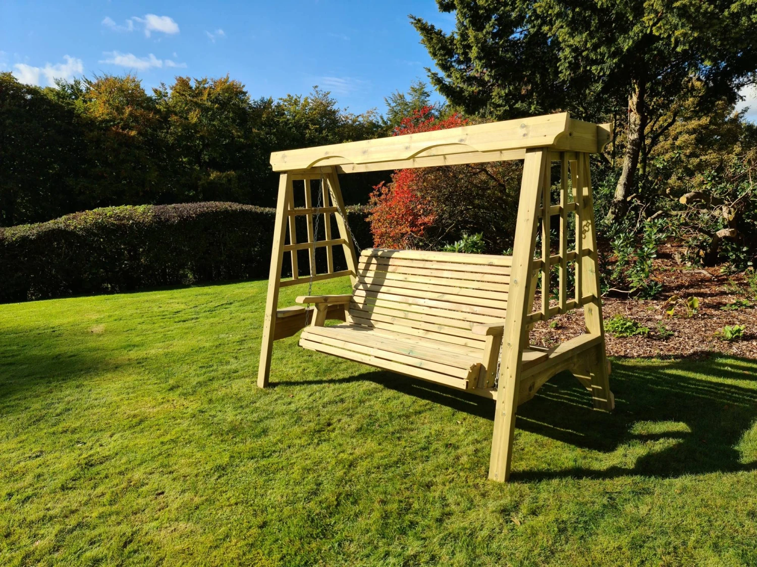 Churnet Valley Cottage Swing 3 Seater 3 Churnet Valley Cottage Swing 3 Seater - Image 3