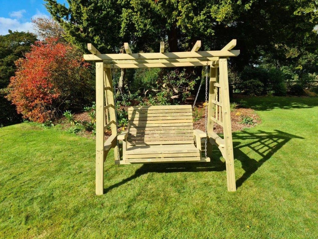 Churnet Valley Pergola Swing 2 Seater 2 Churnet Valley Pergola Swing 2 Seater - Image 2