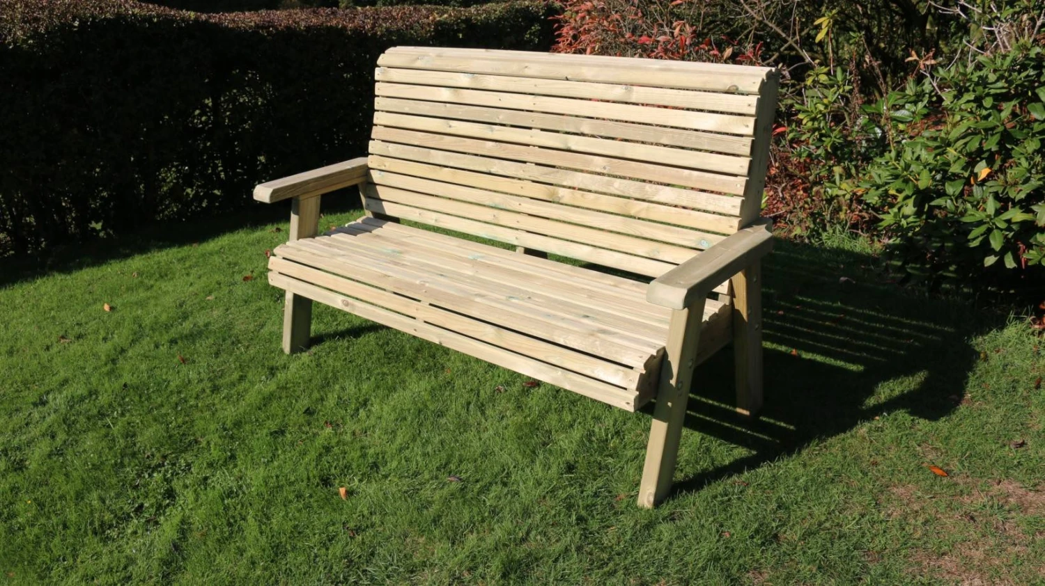 Churnet Valley Ergo 3 Seat Bench 2 Churnet Valley Ergo 3 Seat Bench - Image 2