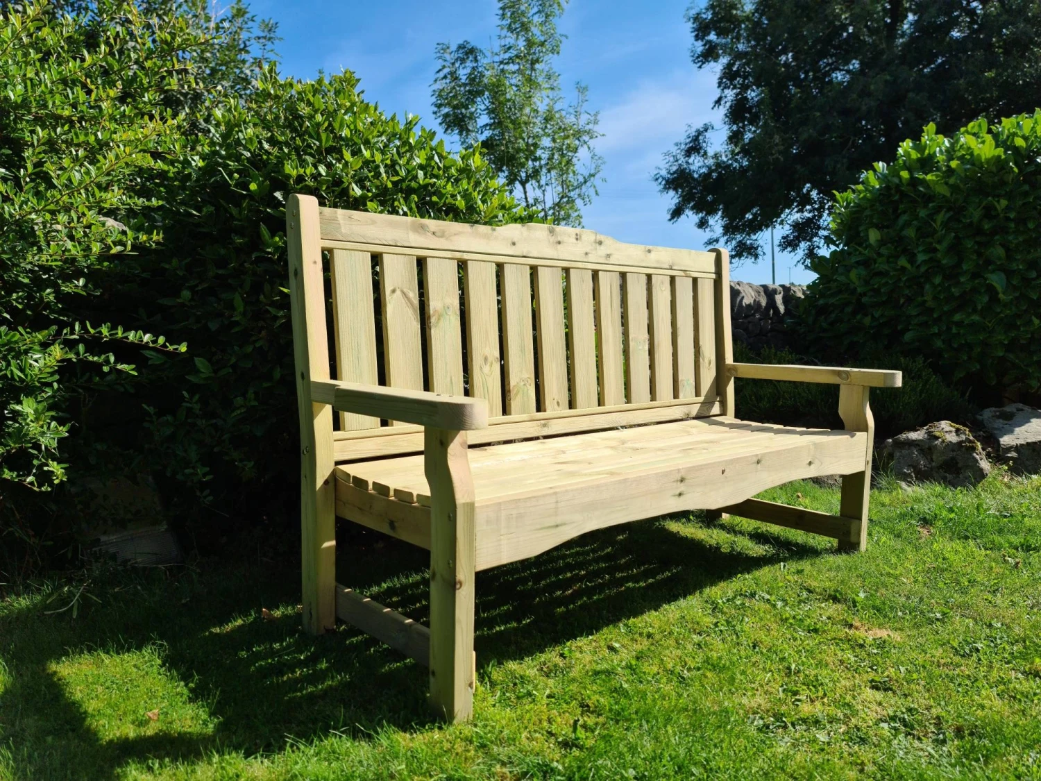 Churnet Valley Churnet Traditional Bench 3 Churnet Valley Churnet Traditional Bench - Image 3