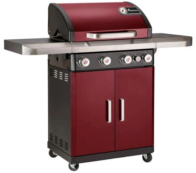 Landmann Rexon 4.1 - 4 Burner Gas Red Barbecue 1 Landmann Rexon 4.1 - 4 Burner Gas Red Barbecue