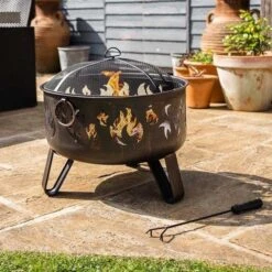 Smart Garden Fuego Deepbowl Firepit -Garden Furniture 51472 29535