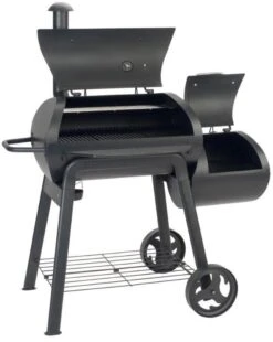 Landmann Vinson 200 Smoker Charcoal Barbecue - Black -Garden Furniture 51773 28801